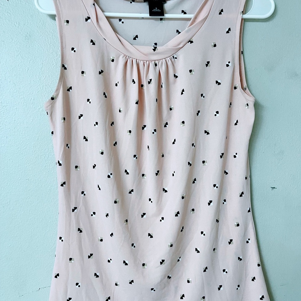 Elegant Pink Sleeveless Top